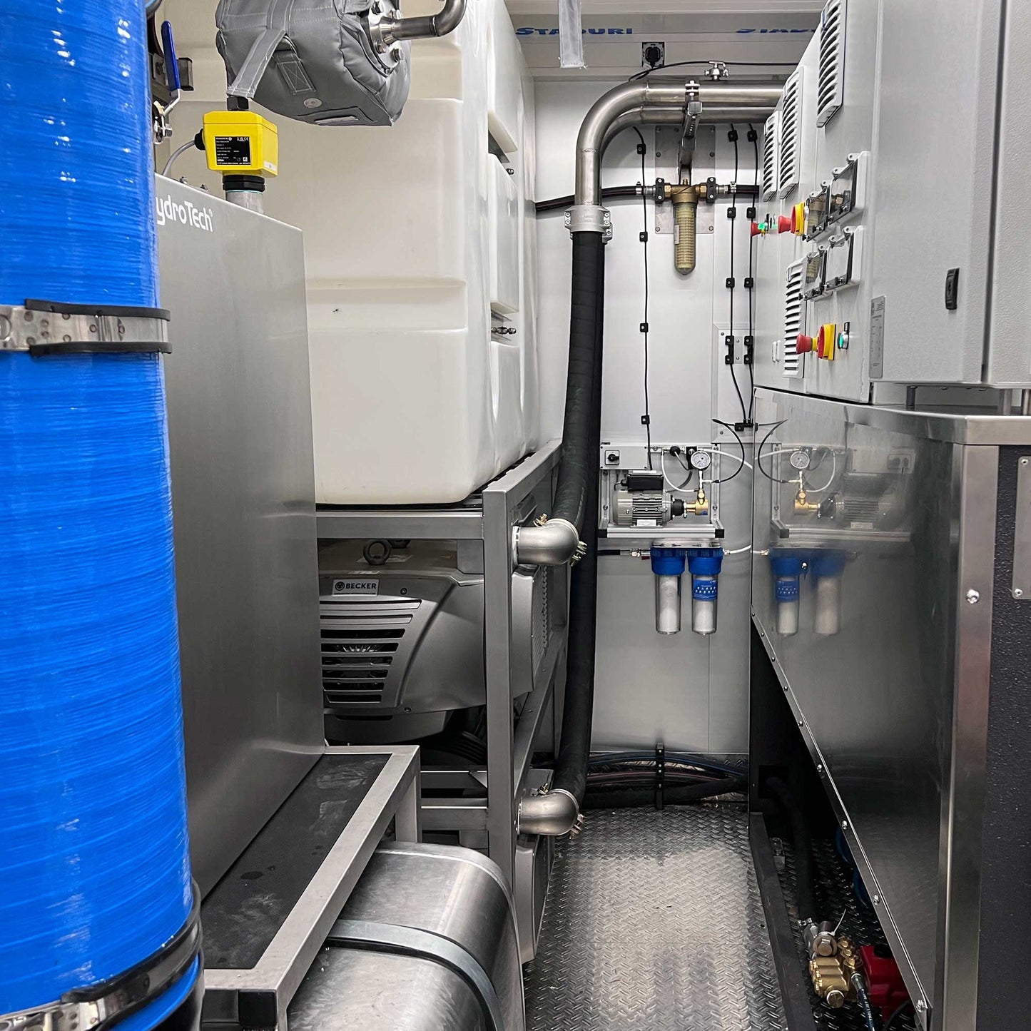 Inversionstrommel und Dampfsystem | Wechselbehälter