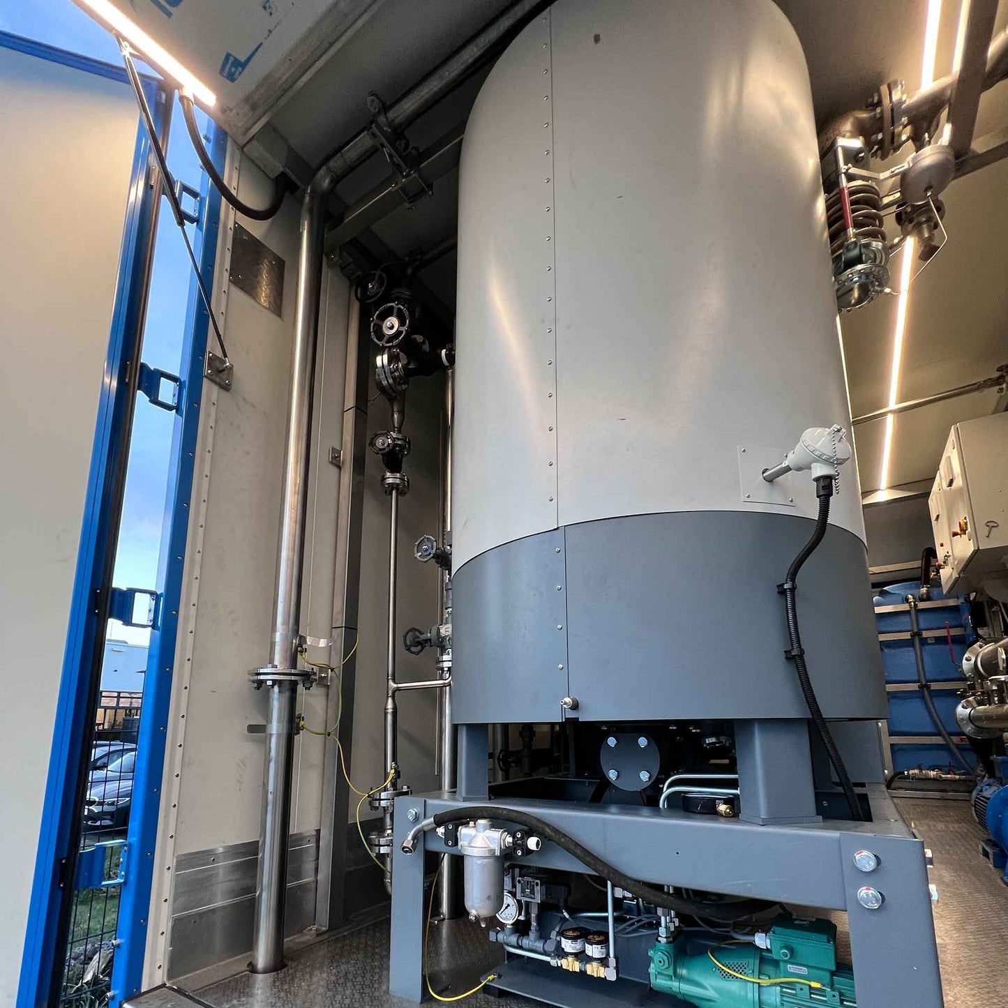 Inliner Hybrid Curing System