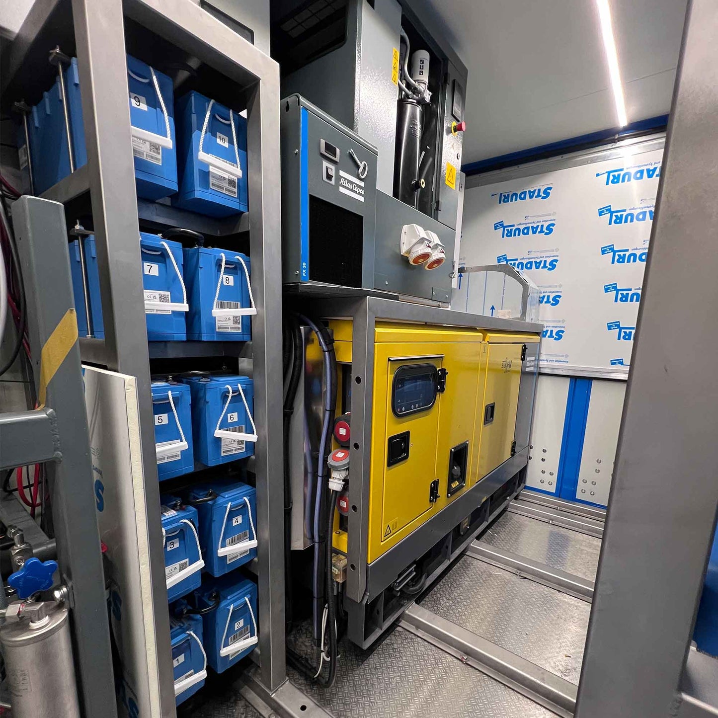 Inliner Hybrid Curing System