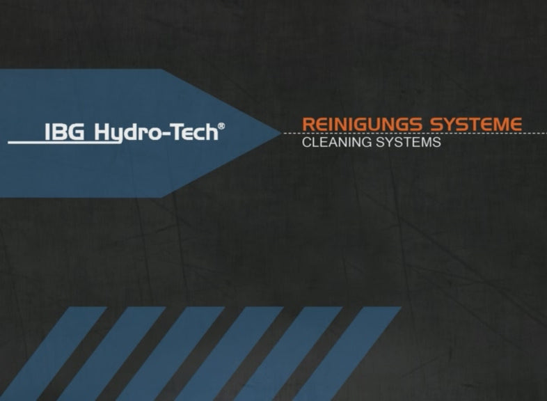 Modulares Käfigsystem für die Reinigung großer Profilrohre.