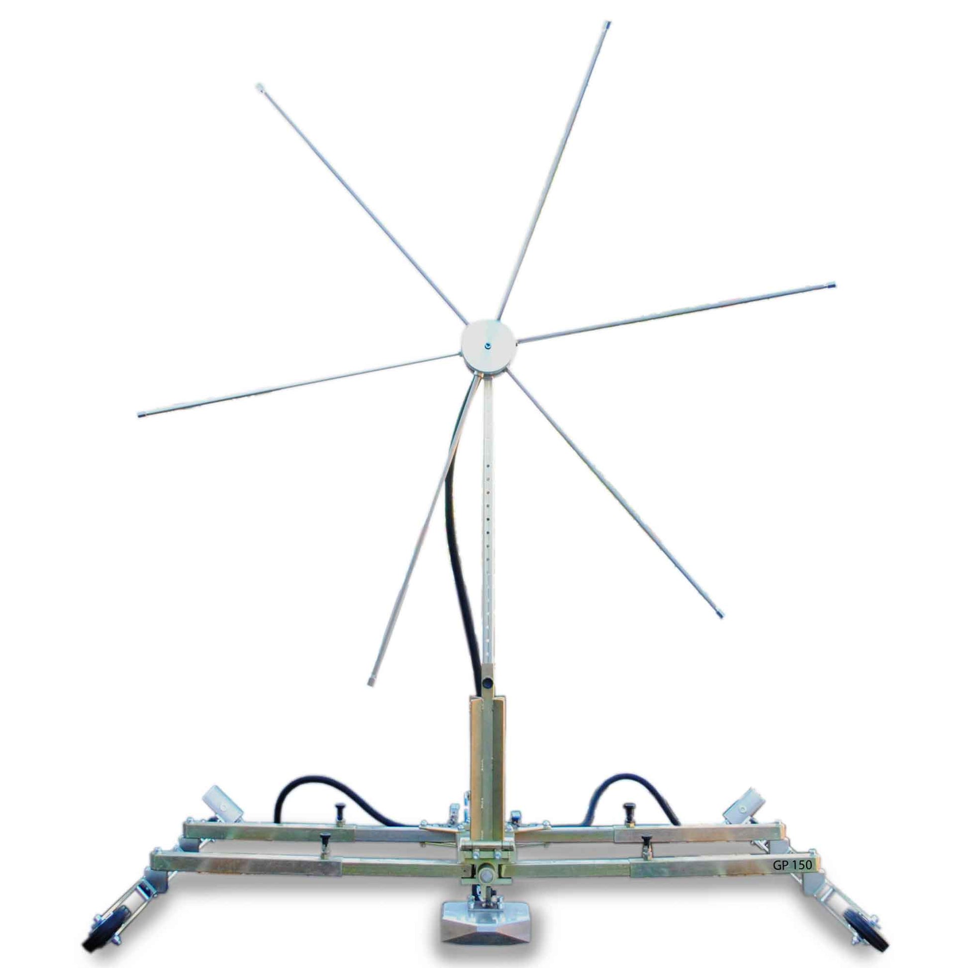 Modulares Käfigsystem für die Reinigung großer Profilrohre.