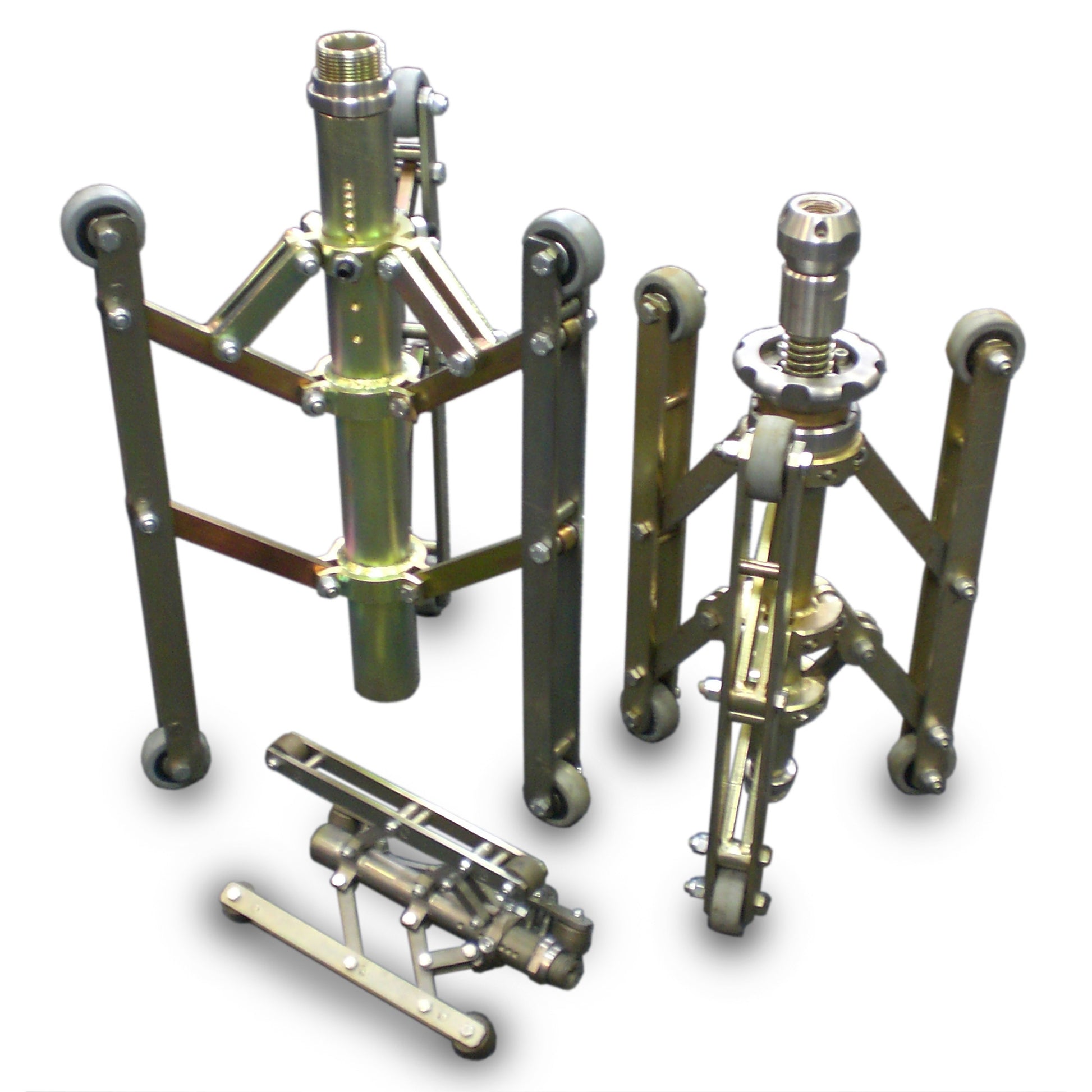 Verstellbarer Düsenhalter für präzise Rohrreinigung.