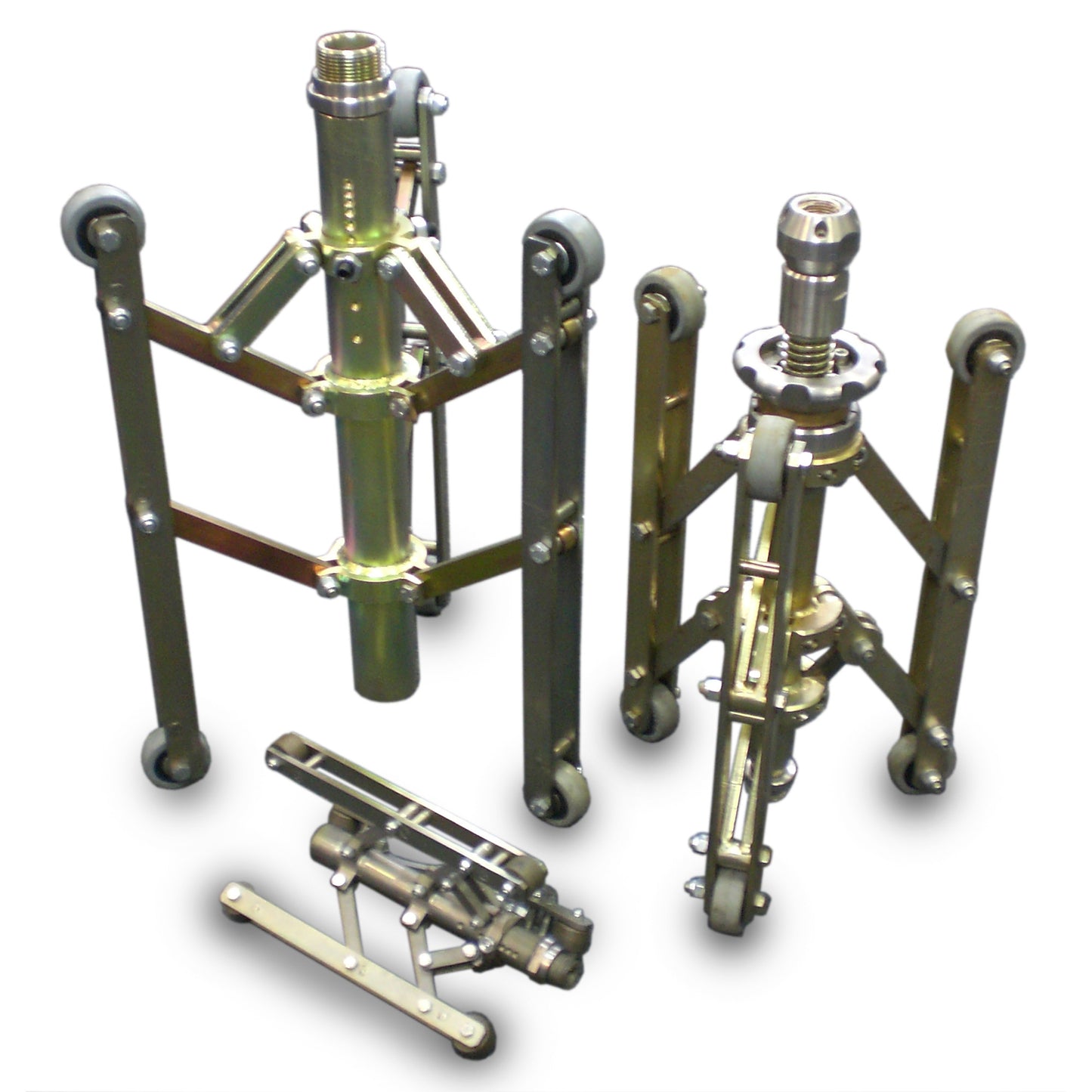 Verstellbarer Düsenhalter für präzise Rohrreinigung.