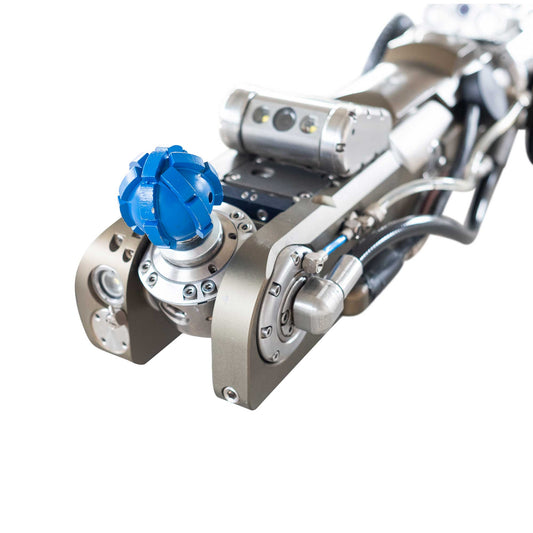HC² Fräsroboter mit 4K Kameratechnologie und optischem Zoom.